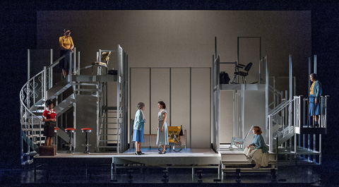 ALBERTINE,  EN CINQ TEMPS